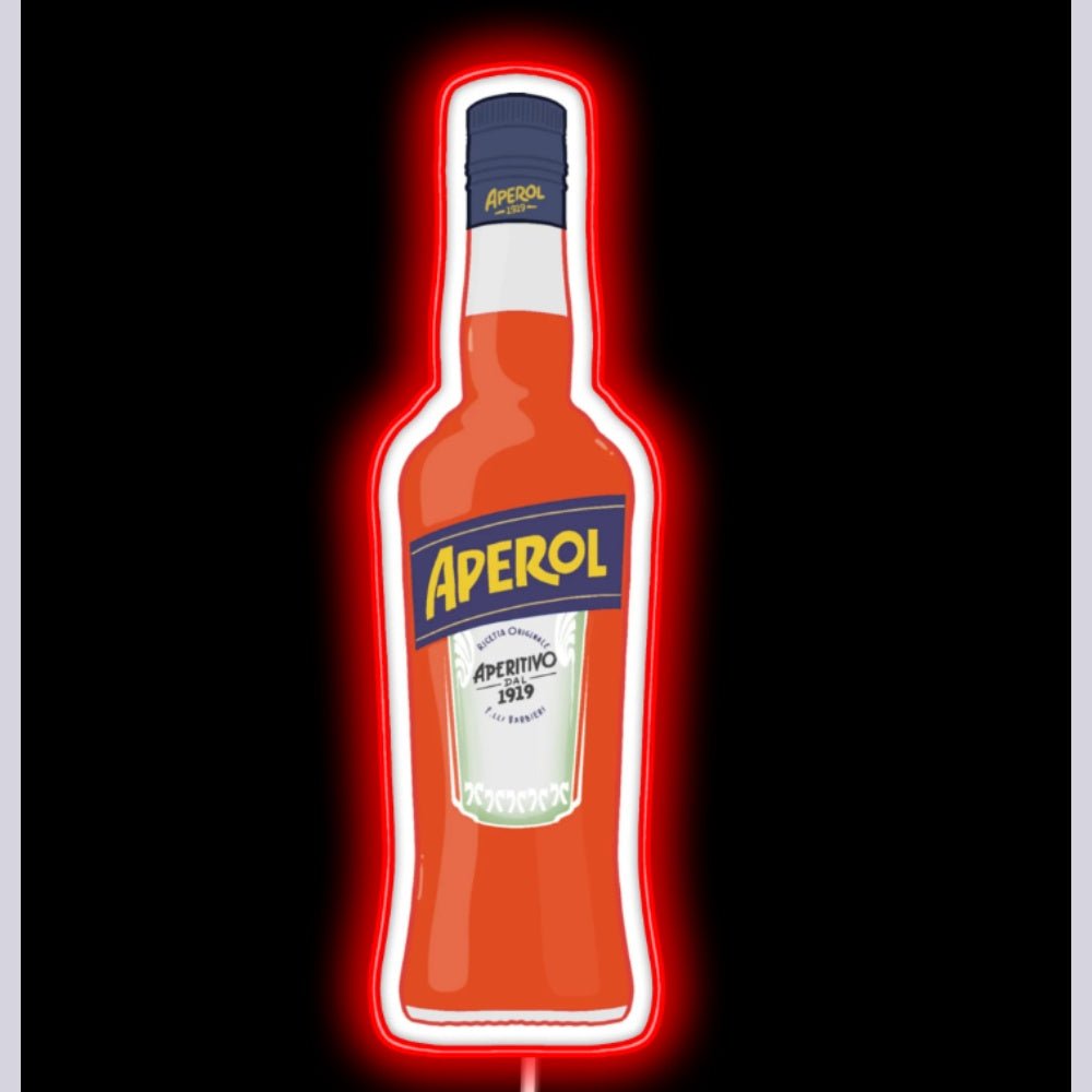 Bottle Of Aperol Neon Sign - Shineneon