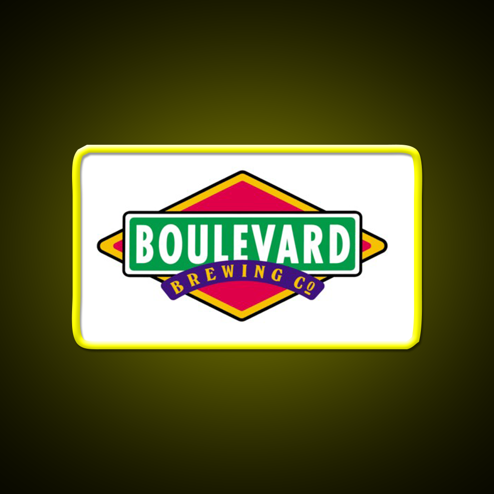 Boulevard Logo Beer Bar Decor Led Neon Sign Rgb Color - LED neon sign view 7