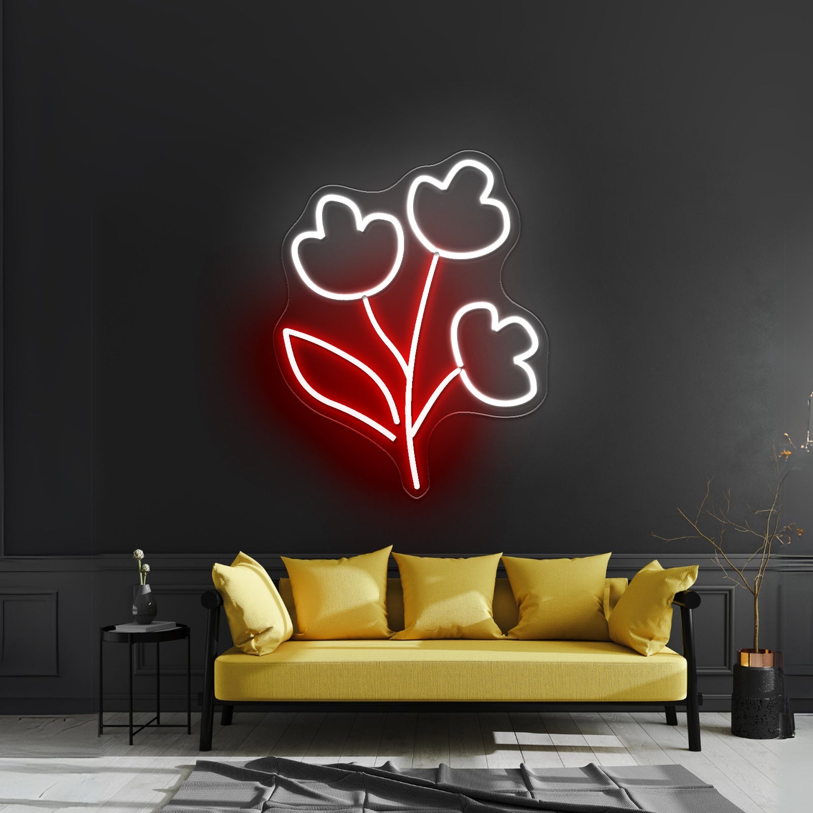 Bouquet Flower Neon Signs For Wall Art - Shineneon
