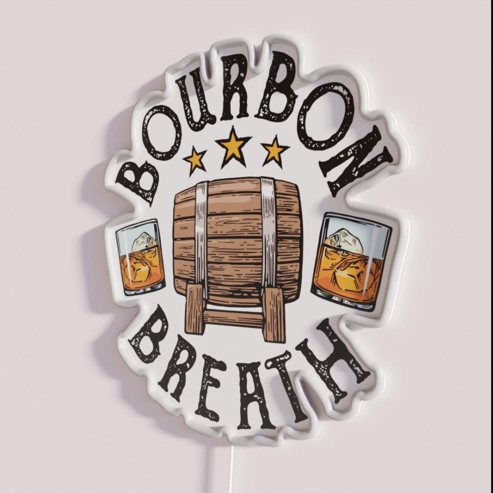 Bourbon Breath Rgb Led Neon Sign - Shineneon
