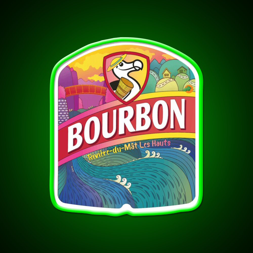 Bourbon Dodo Beer Bar Decor Led Neon Sign Rgb Color - LED neon sign view 8