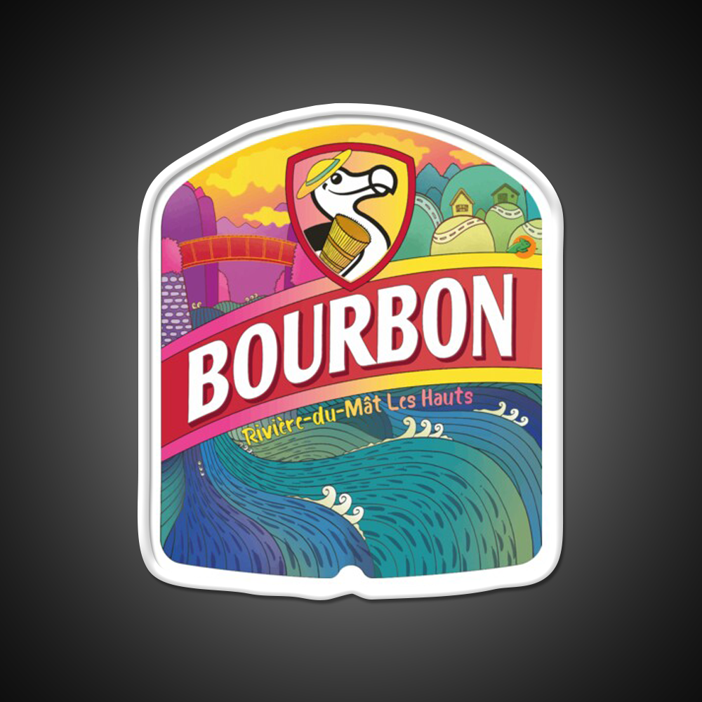 Bourbon Dodo Beer Bar Decor Led Neon Sign Rgb Color - LED neon sign view 11