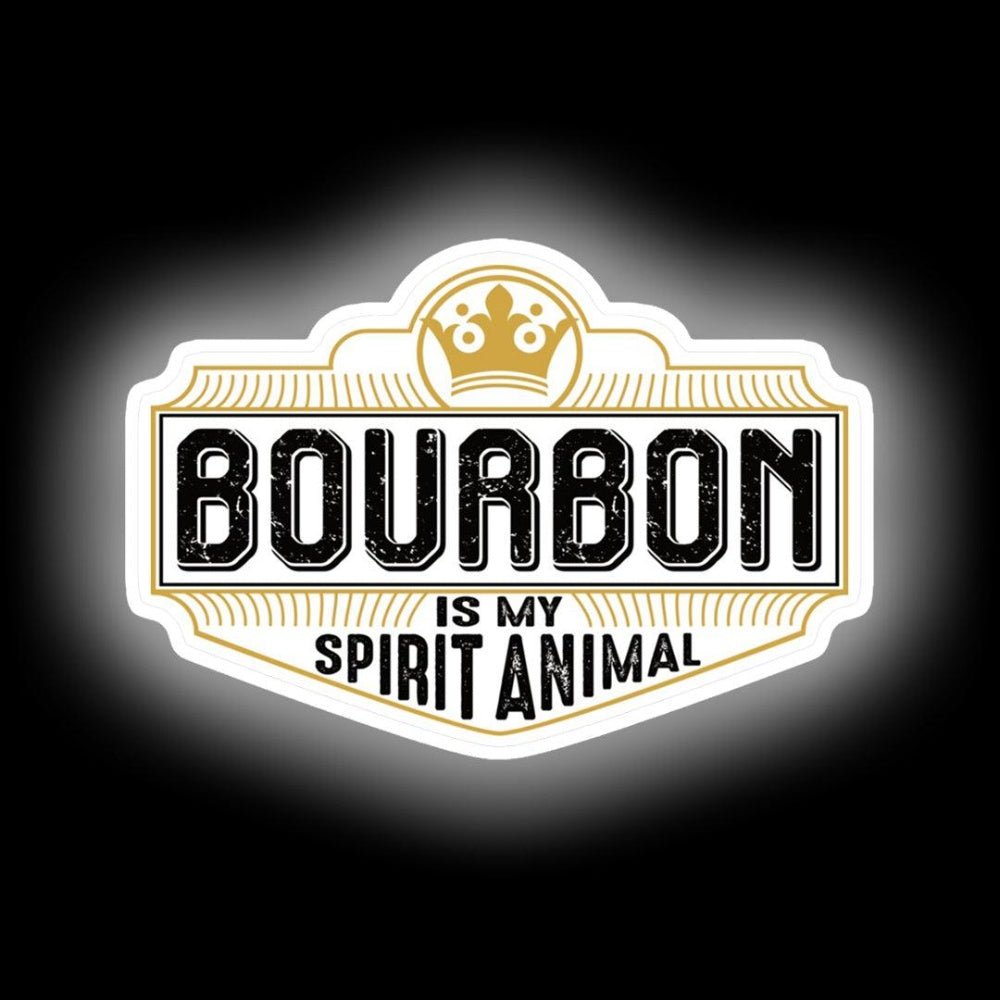 Bourbon Is My Spirit Animal Neon Sign - Shineneon