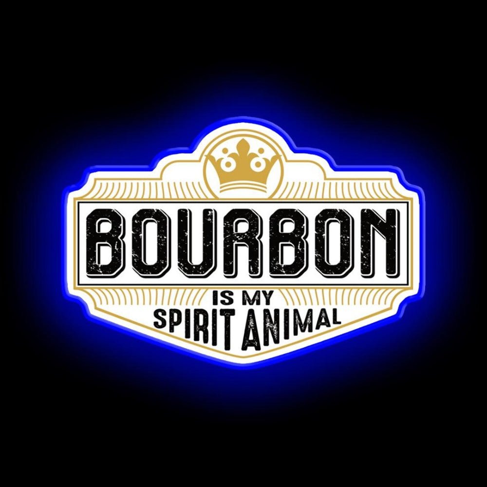 Bourbon Is My Spirit Animal Neon Sign - Shineneon