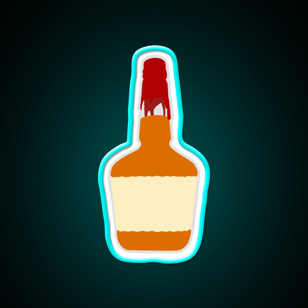 Bourbon Whiskey Drink Bar Led Neon Sign Rgb Color