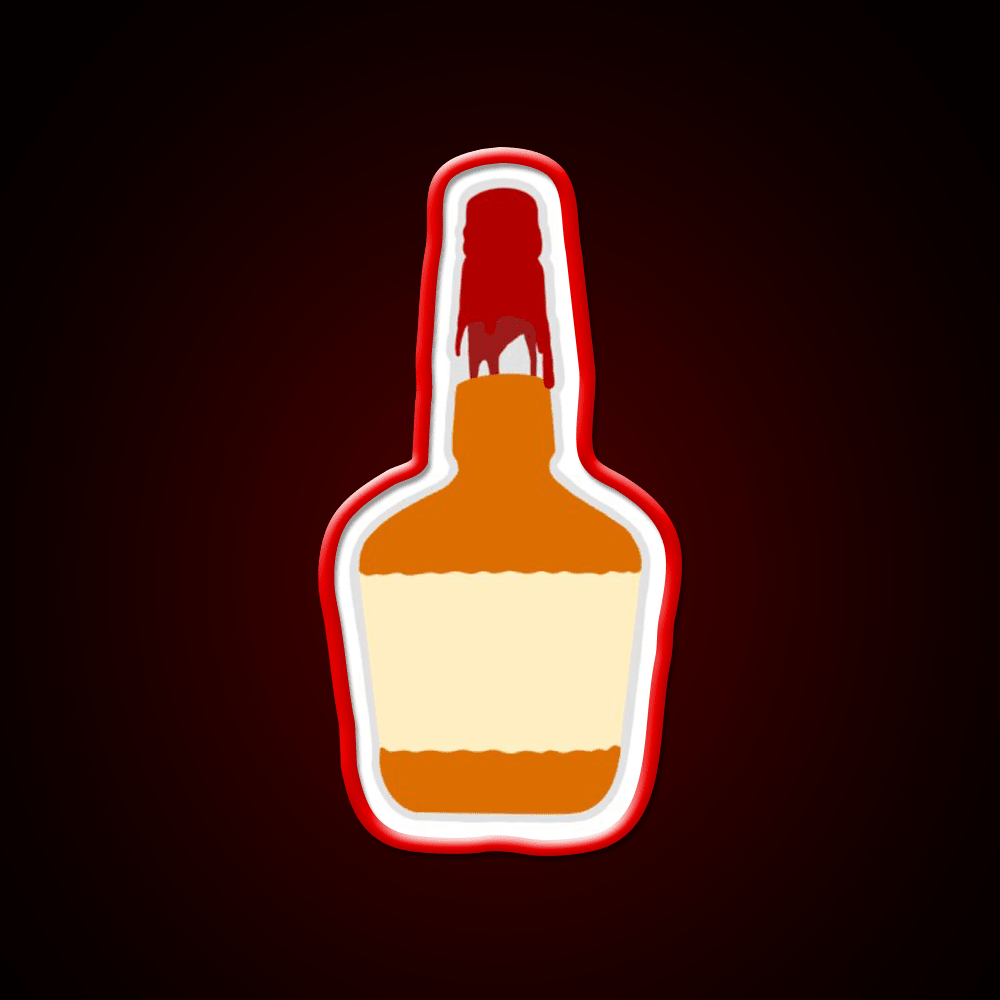 Bourbon Whiskey Drink Bar Led Neon Sign Rgb Color - Shineneon