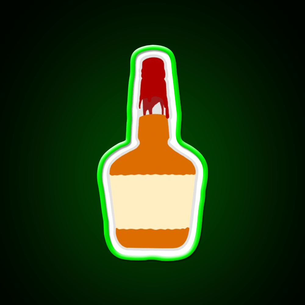Bourbon Whiskey Drink Bar Led Neon Sign Rgb Color - Shineneon