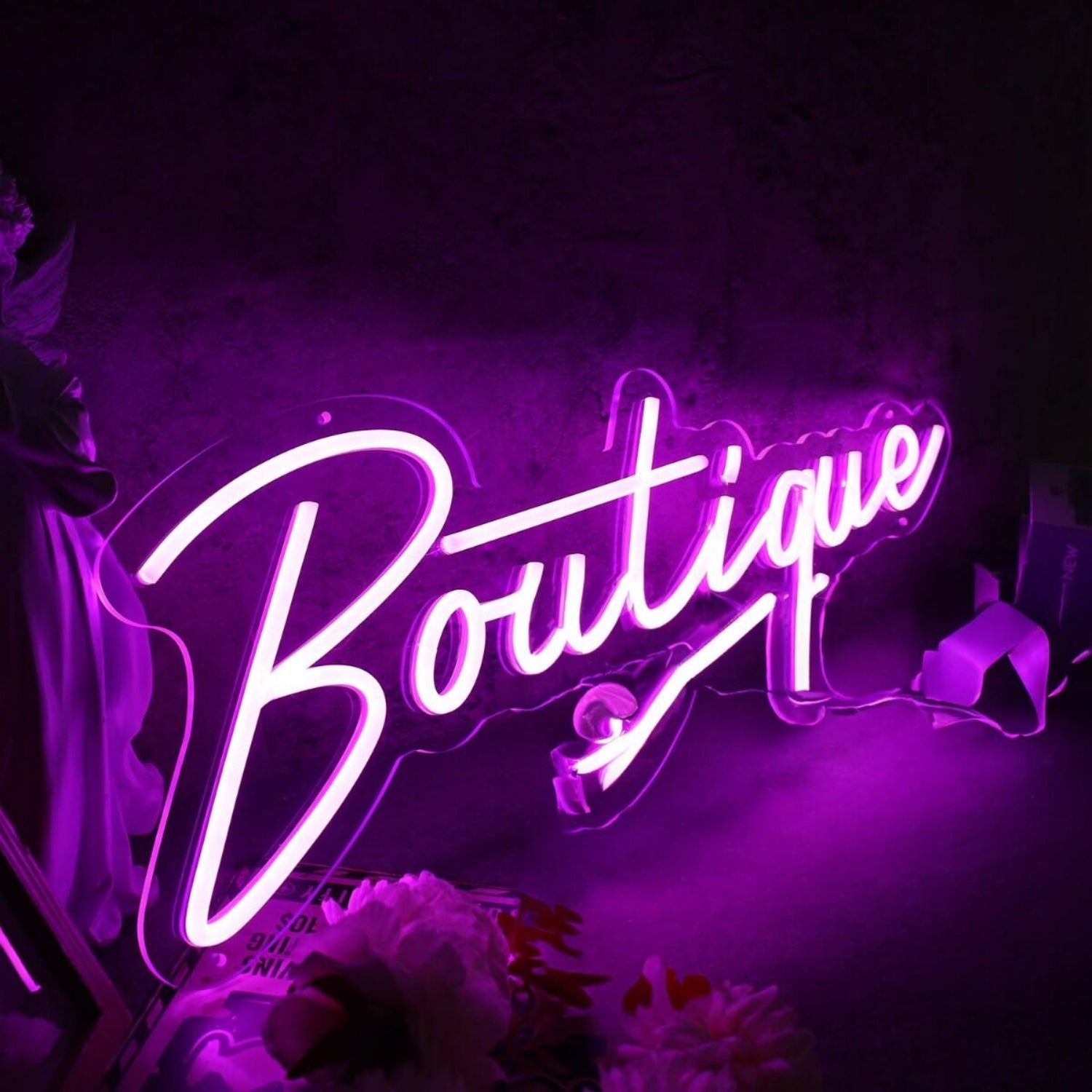 Boutique Purple Led Neon Sign - Shineneon