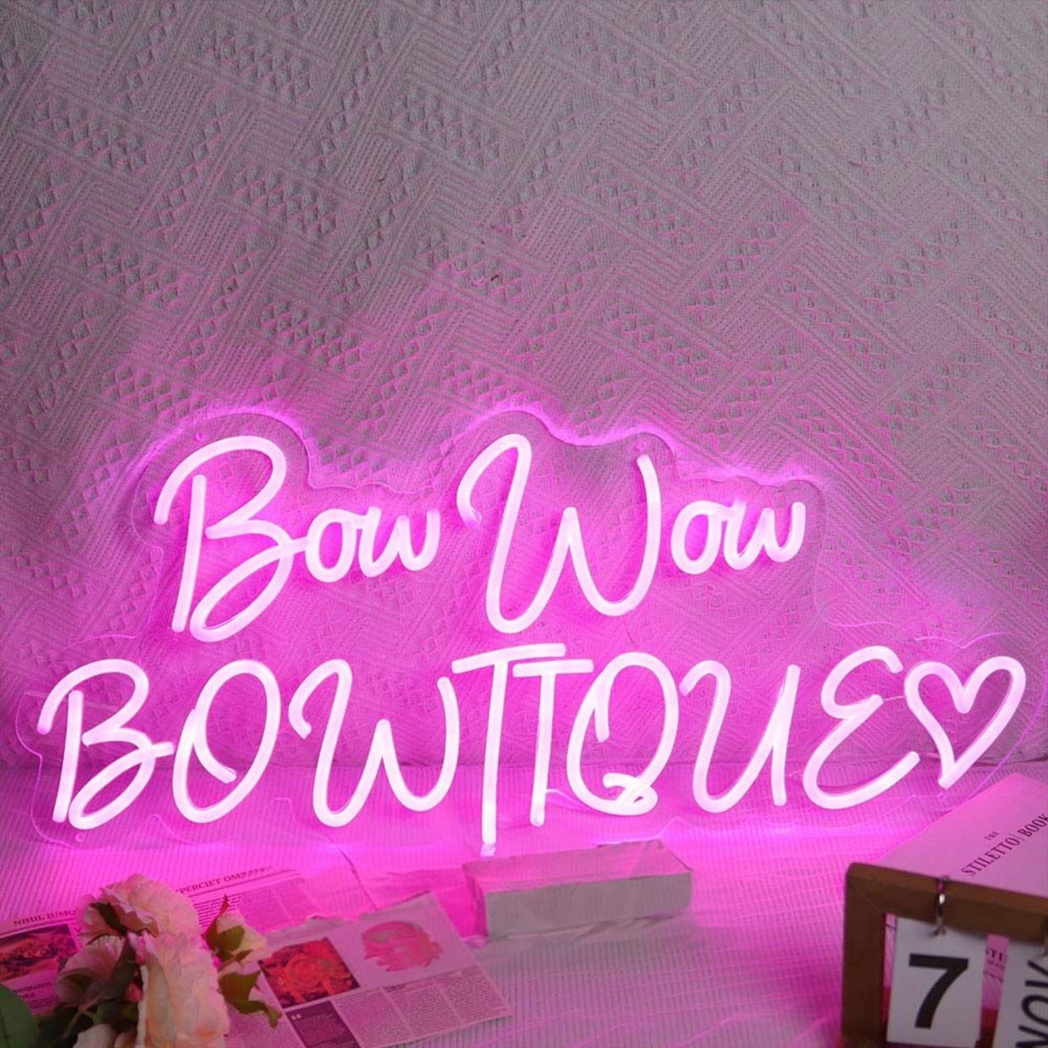 Bow Wow Bowtique Led Neon Sign | Shineneon