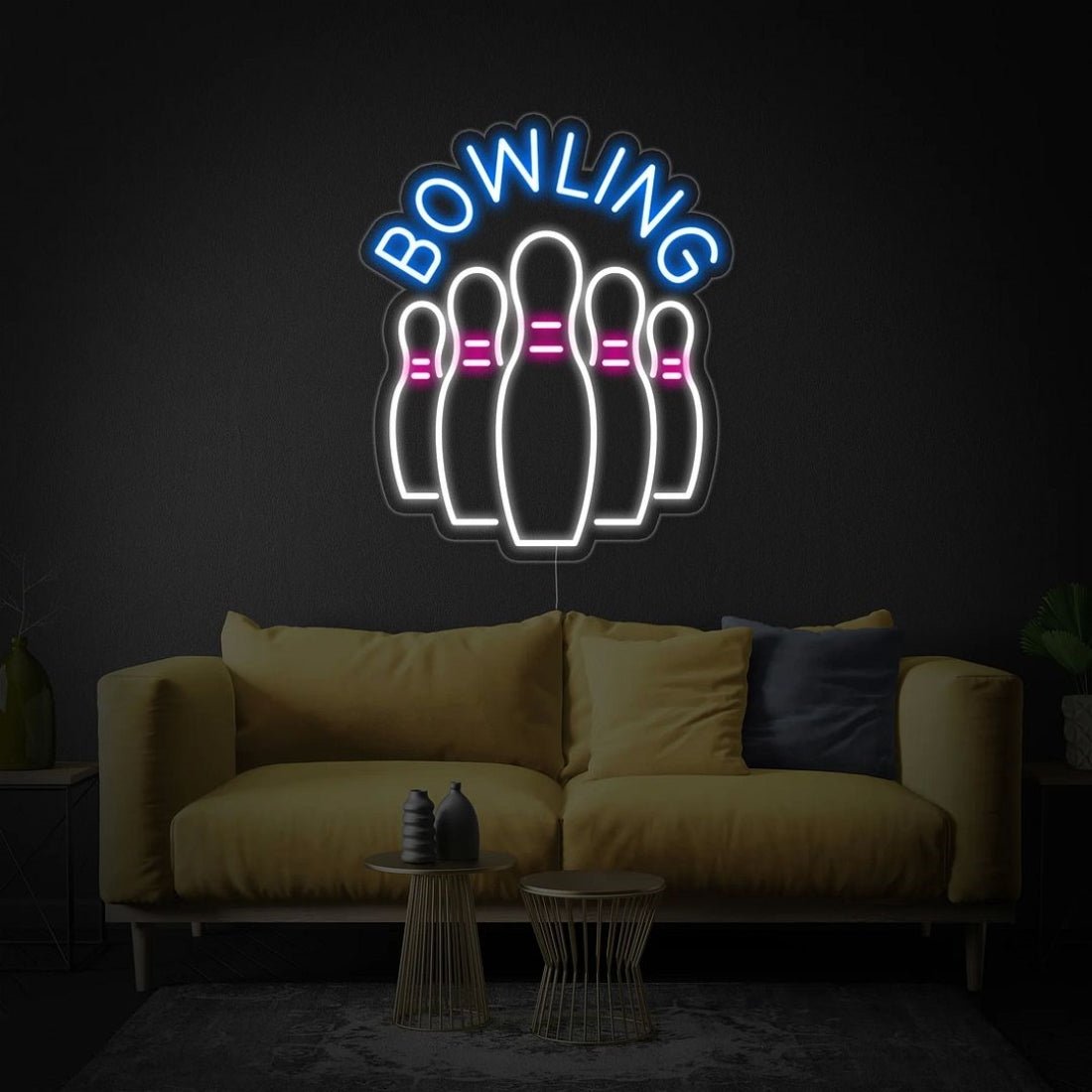 Bowling Bottles Led Sign Business Neon Sign - Shineneon