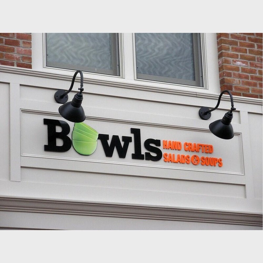 Bowls Logo 3D Backlit Channel Letters Led Light Sign - Shineneon