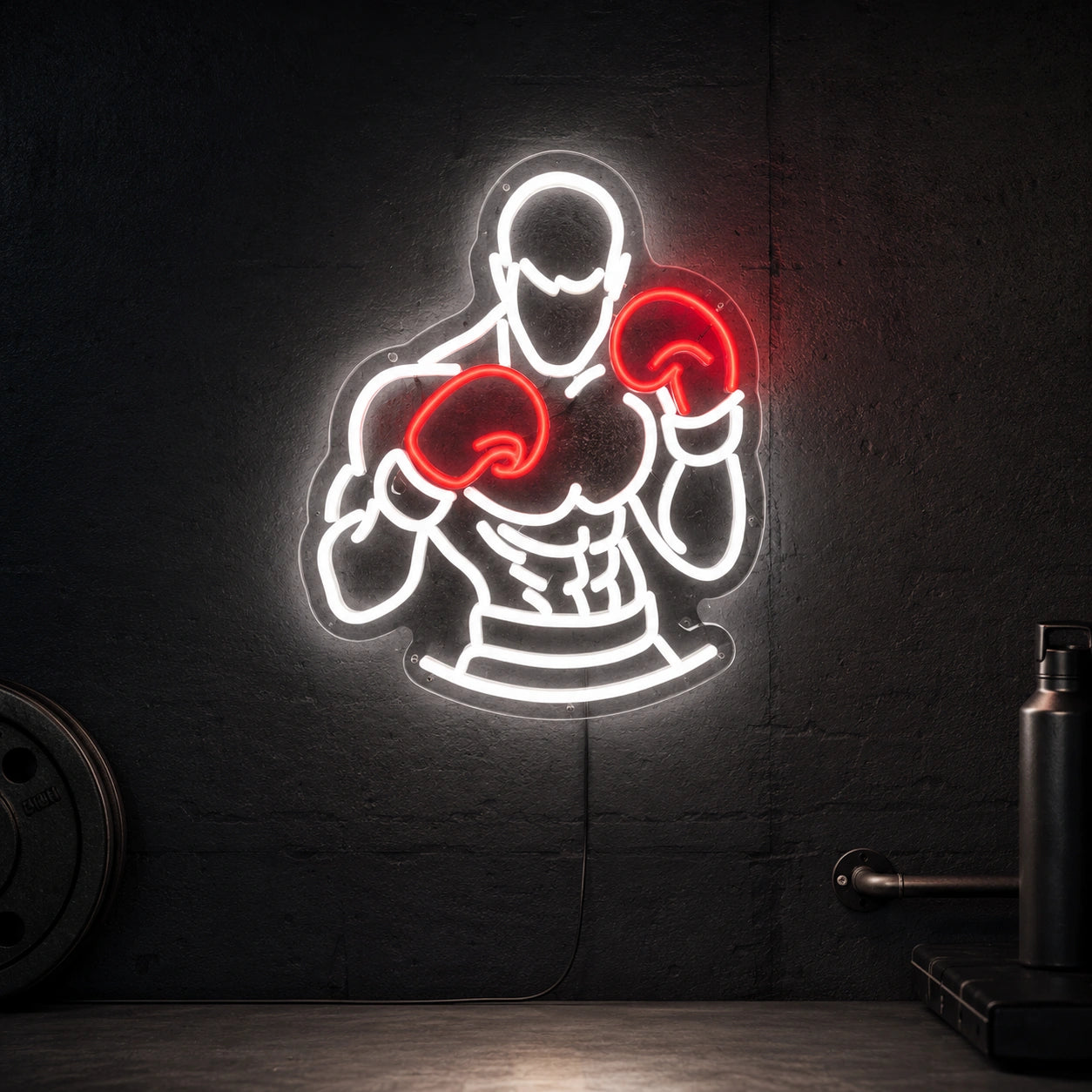 Boxer Wall Neon Sign LED Neon Sign high-converting product image