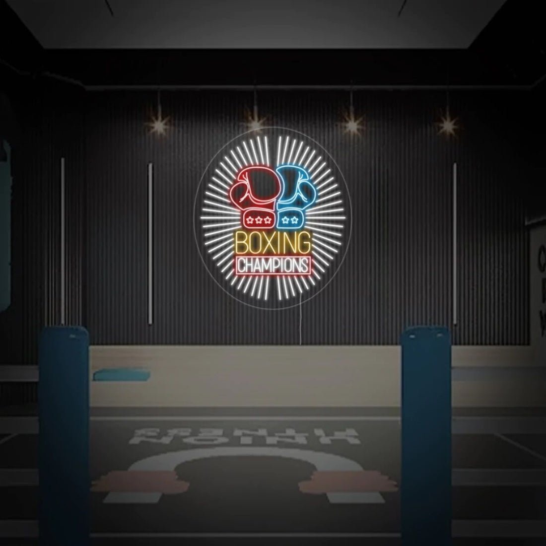 Boxing Champions Led Sign Business Neon Sign - Shineneon