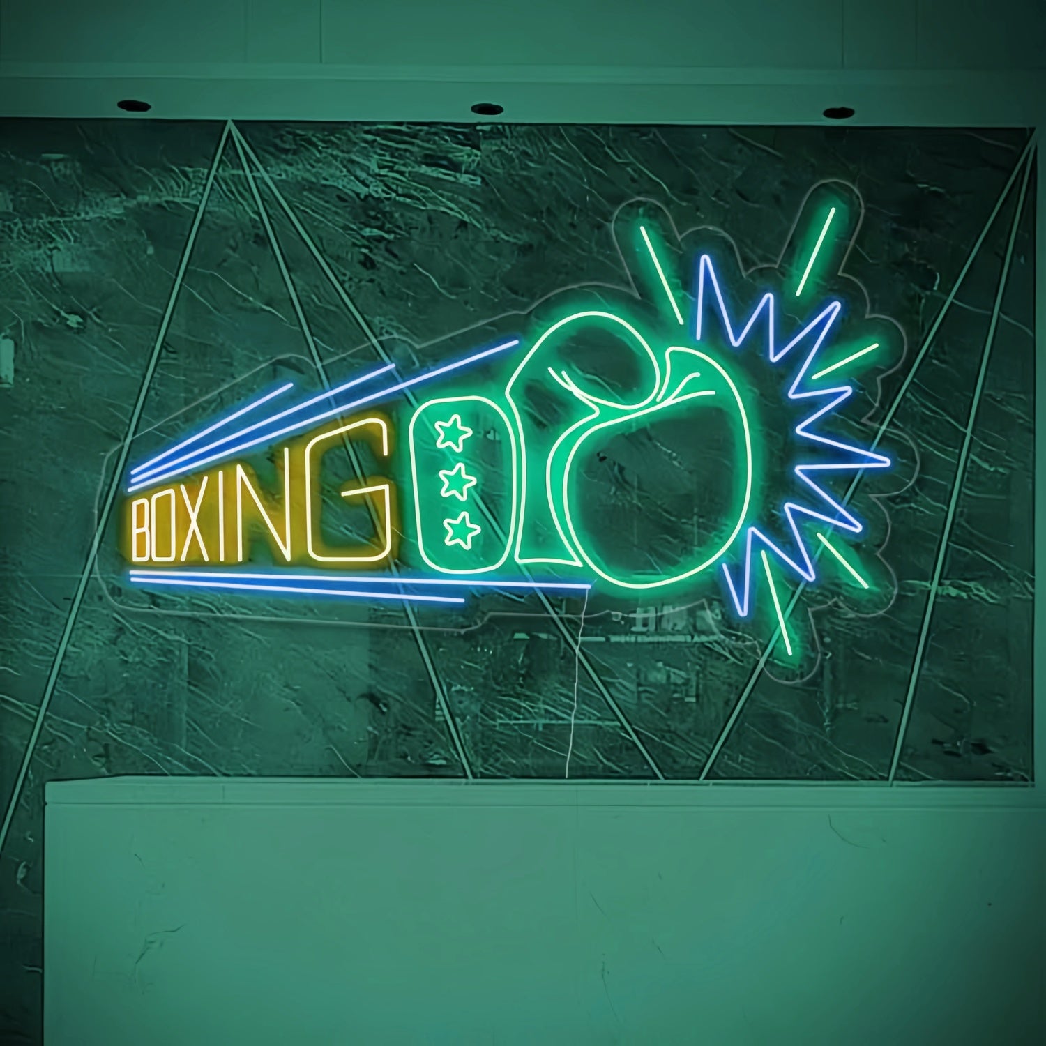 Boxing Glove Add Neon Sportiness To Your Space | Shineneon