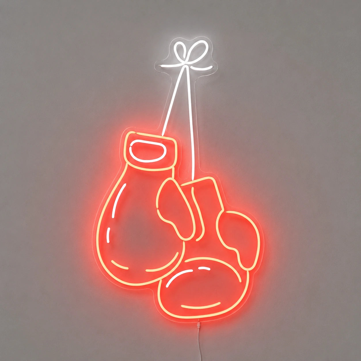 Boxing Gloves Bow Neon Sign LED Neon Sign main product image