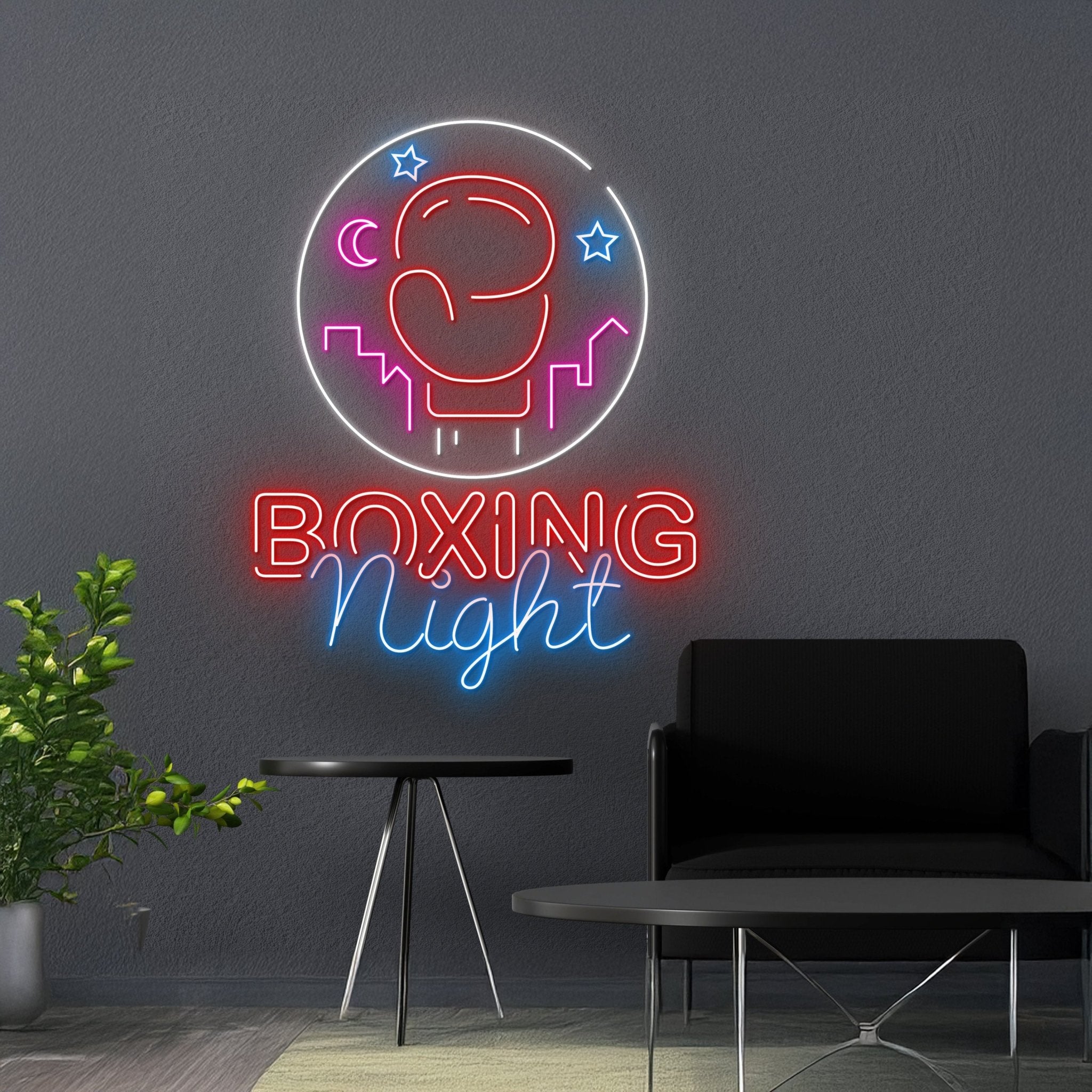 Boxing Night Neon Sign - Shineneon