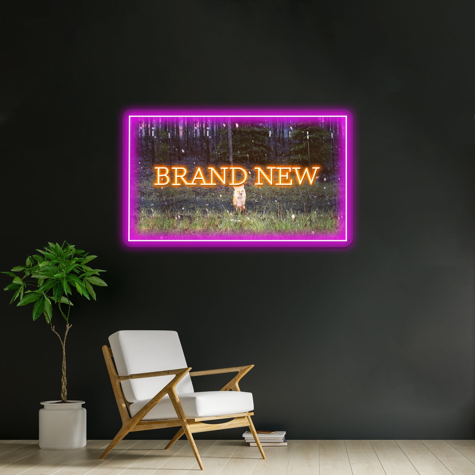 Brand New Textured Album Art Logo Artwork Led Neon Sign - Shineneon