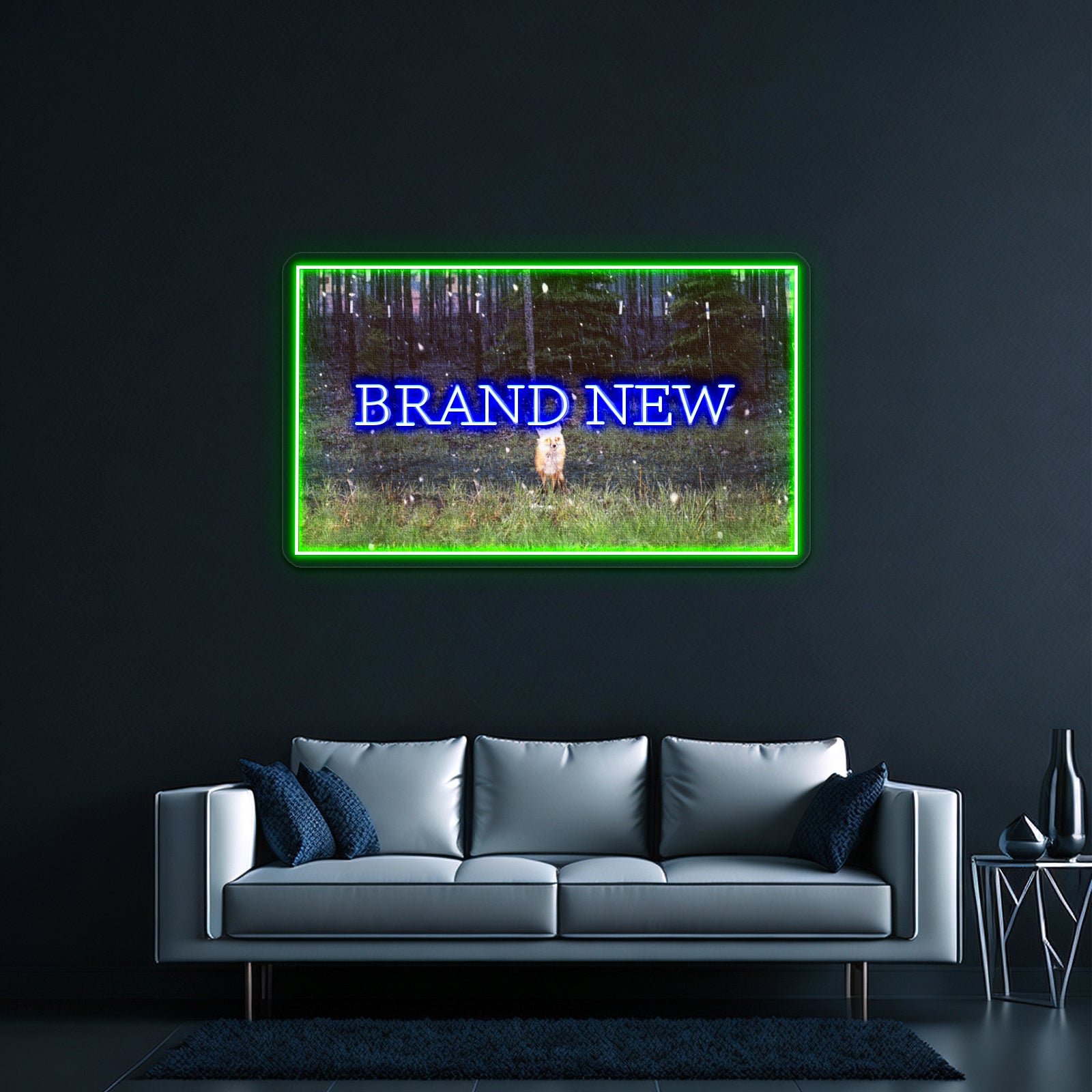 Brand New Textured Album Art Logo Artwork Led Neon Sign