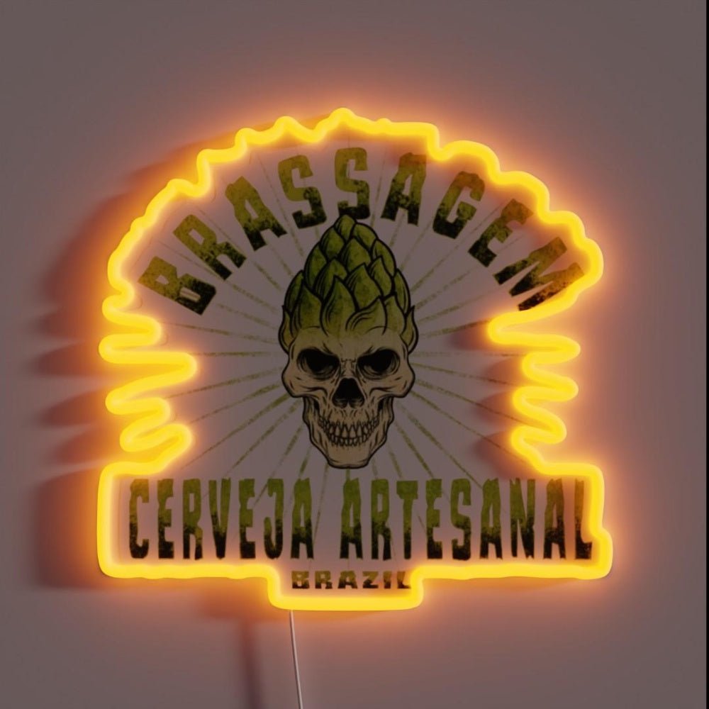 Brassagem Rgb Led Neon Sign - Shineneon