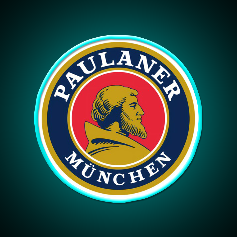 Brauerei Paulaner Beer Bar Decor Led Neon Sign Rgb Color - Size and dimension reference