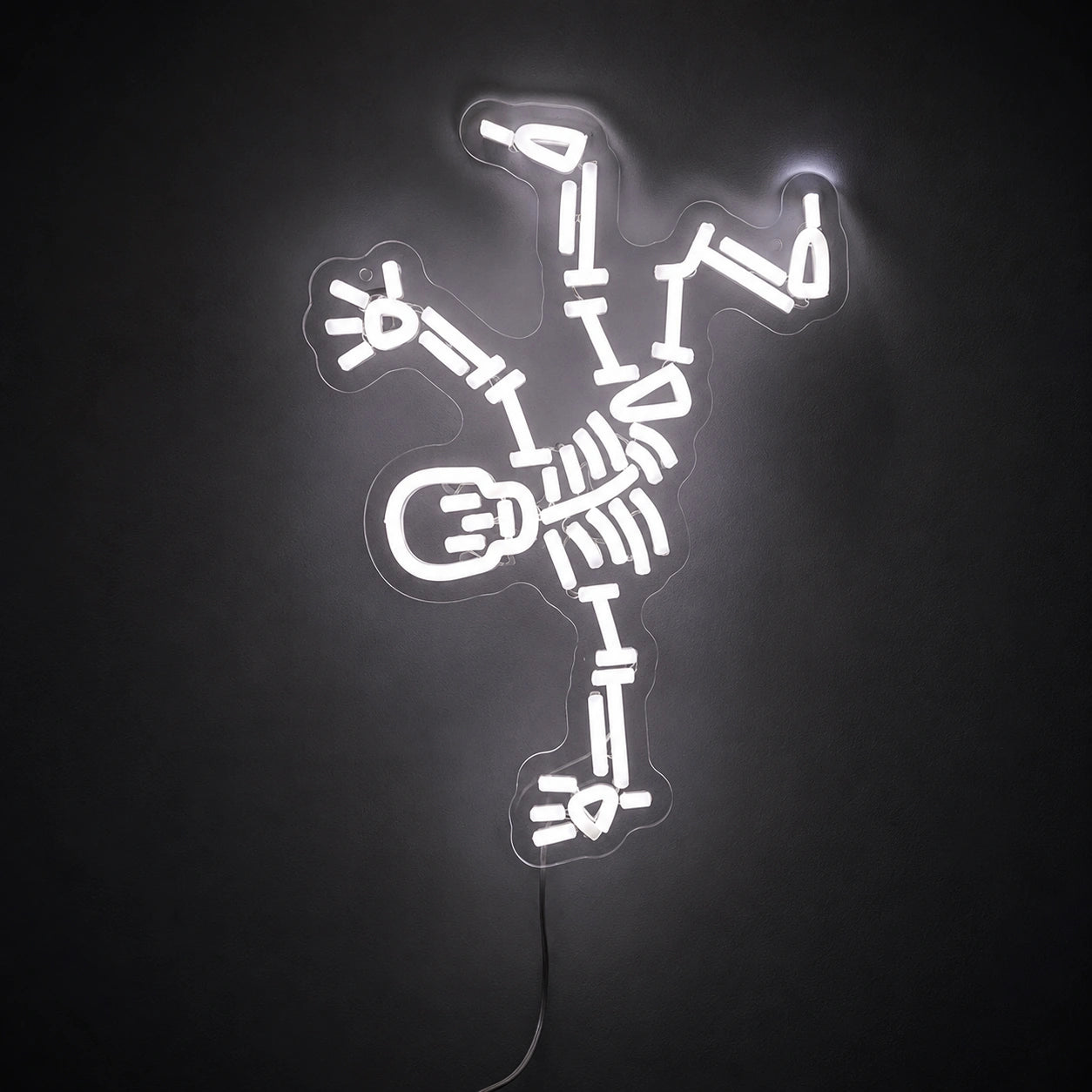 Breakdancing Skeleton LED Neon Sign high-converting product image