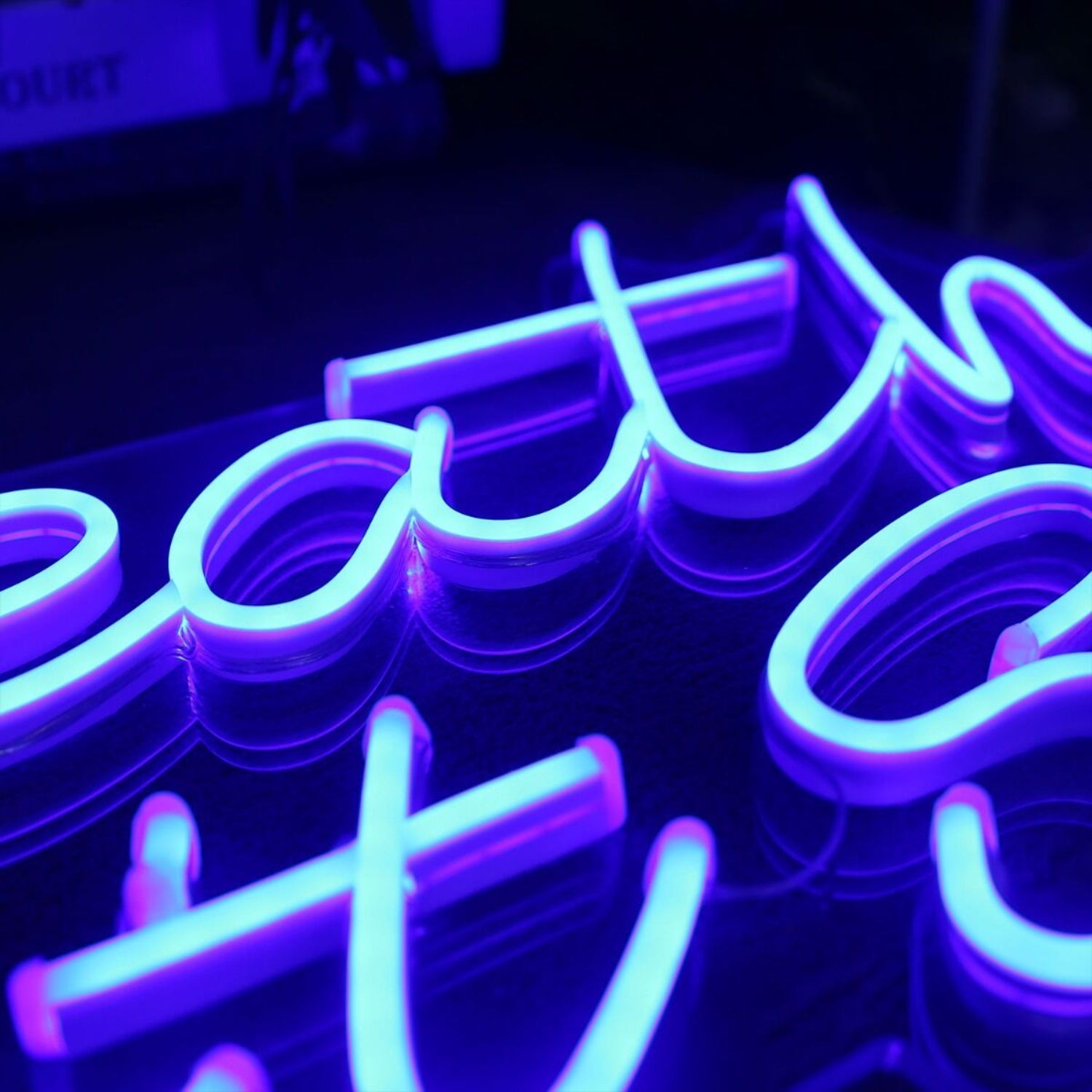 Breathe Dont Scream Blue Neon Sign | Shineneon