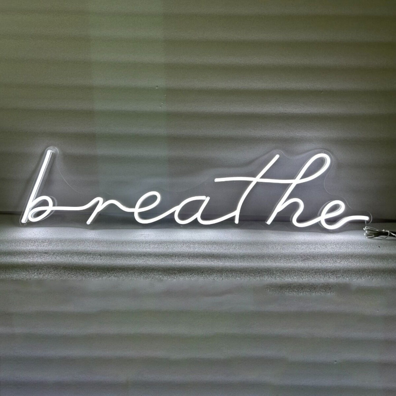 Breathe Font Led Neon Sign - Shineneon