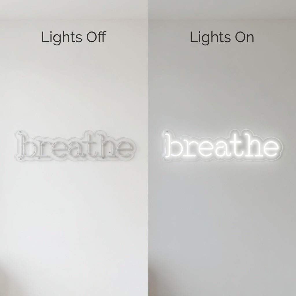 Breathe LED Neon Sign Home Decor - Shineneon
