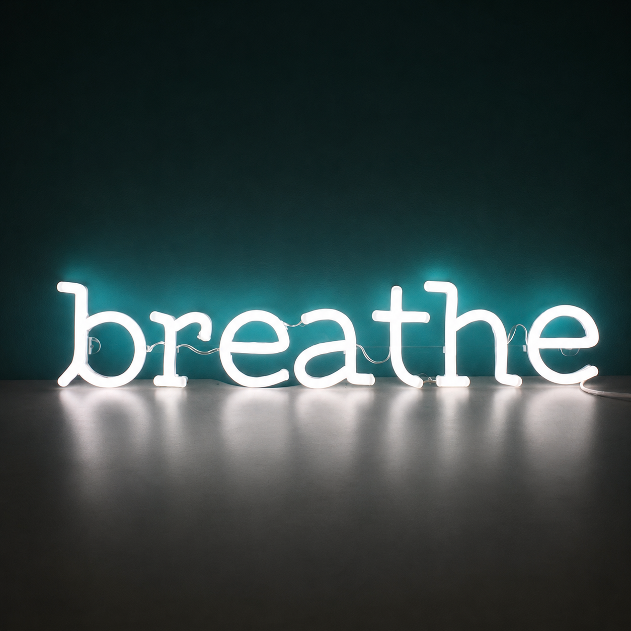 Breathe Room Decor LED Neon Sign - 01 Original Product Image