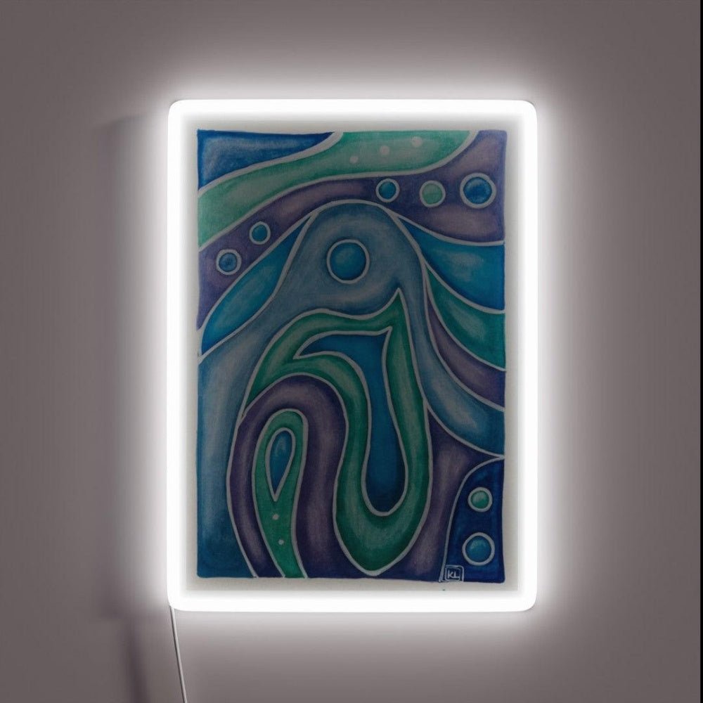 Breathing Under Water 3 Rgb Led Neon Sign - Shineneon