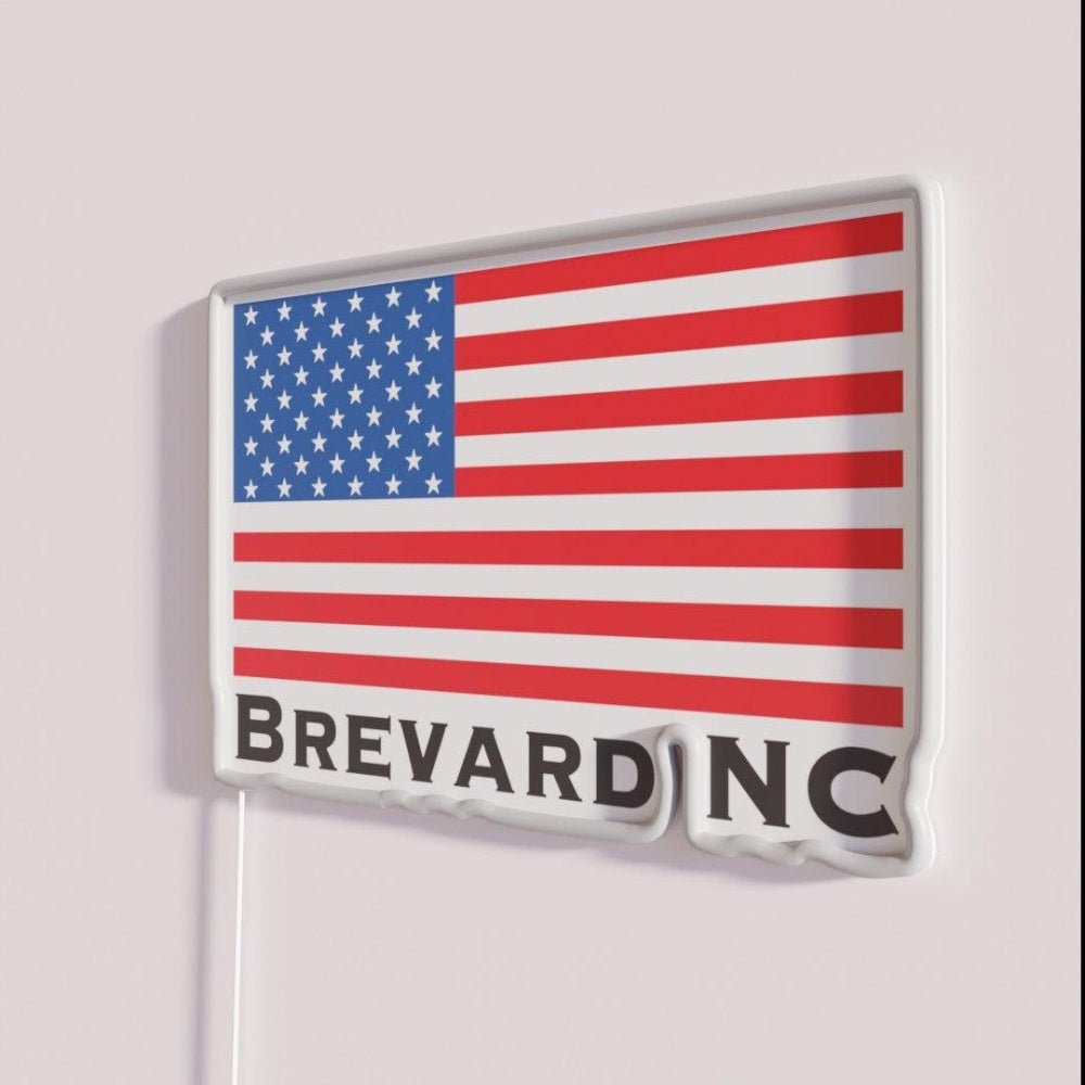 Brevard North Carolina Usa Rgb Led Neon Sign - Shineneon