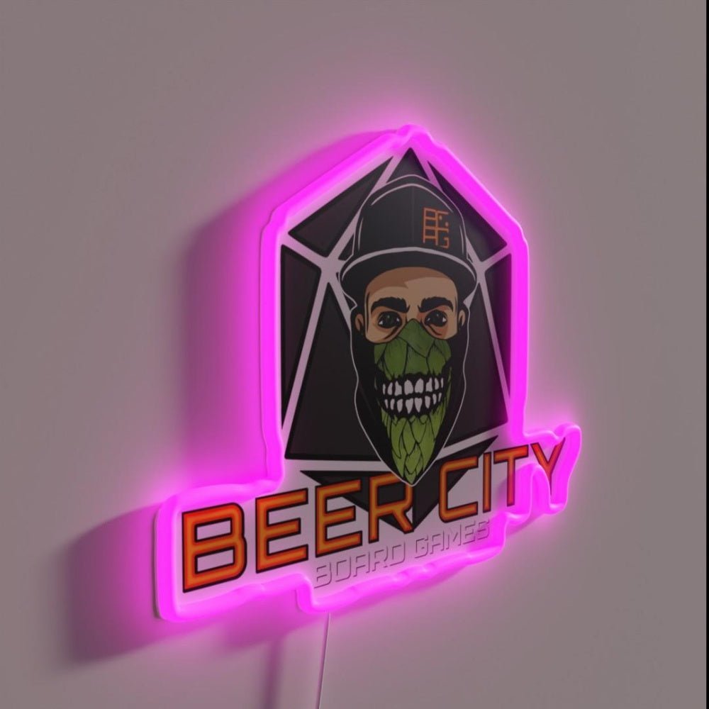 Brew Crew Logo Rgb Led Neon Sign Bar Wall Decor - Shineneon