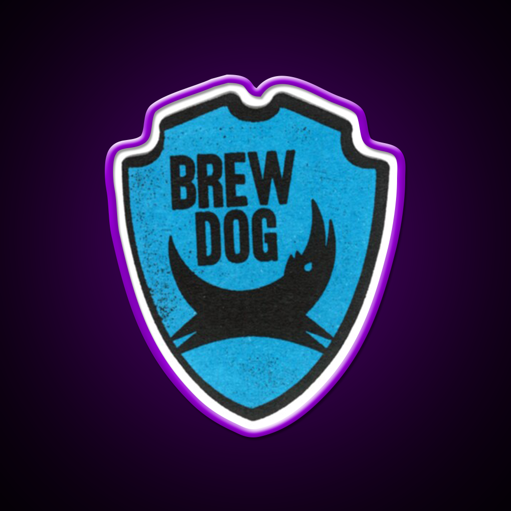 Brew Dog Logos Beer Bar Decor Led Neon Sign Rgb Color - LED neon sign view 9
