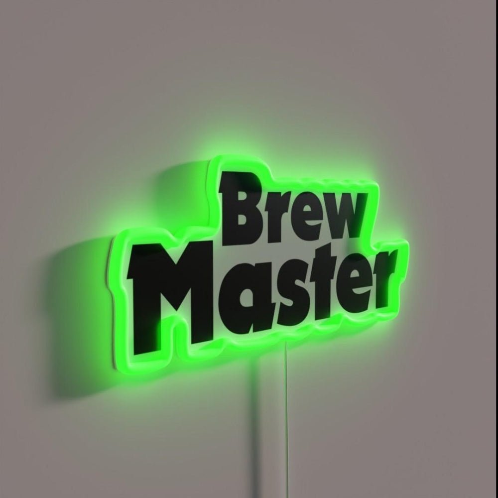 Brew Master Rgb Led Neon Sign - Shineneon