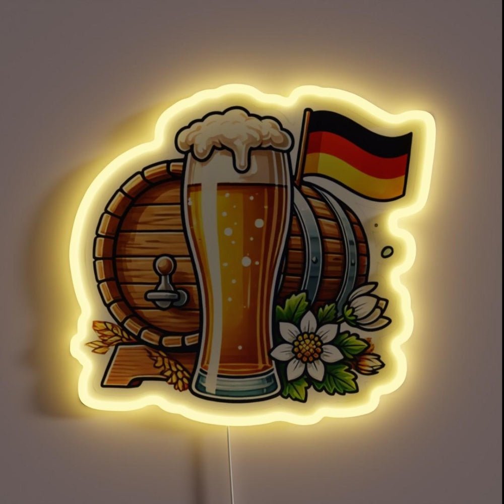 Brew Master Rgb Led Neon Sign Restaurant Wall Art - Shineneon