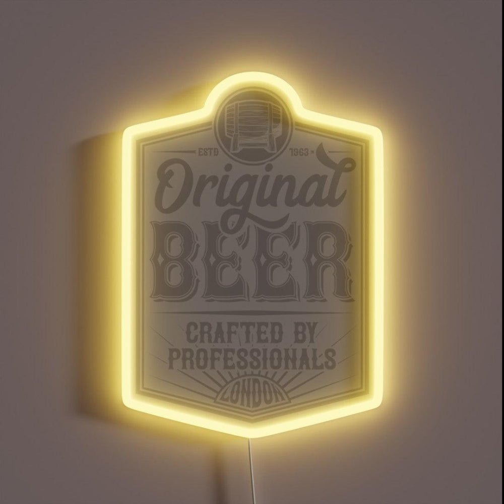 Brew Or Boutique Specialty Beers Its All Great Rgb Led Neon Sign - Shineneon