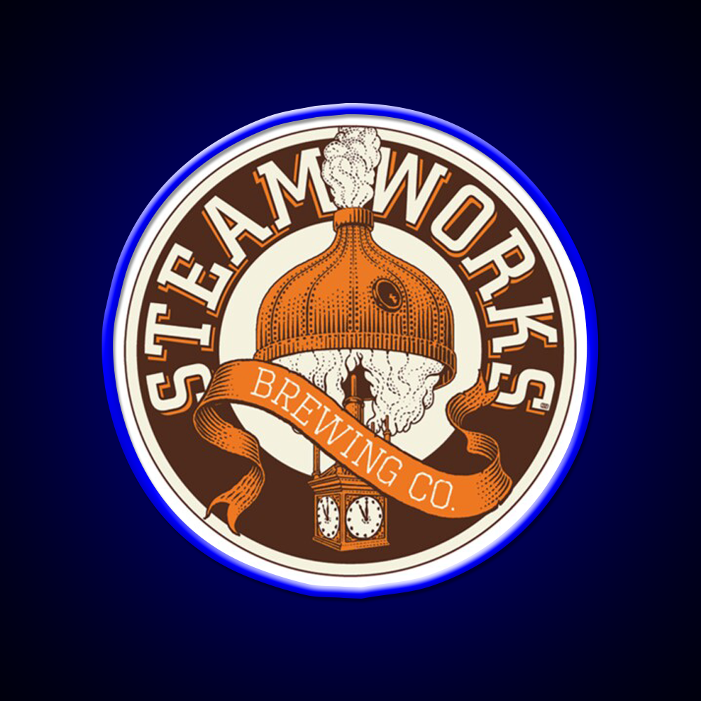 Brewing Steamworks Beer Bar Decor Led Neon Sign Rgb Color - LED neon sign view 5