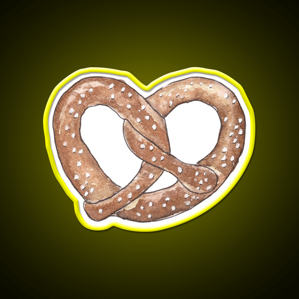 Brezel D Sseldorf Leads Umlaut Blog Snack Food Led Neon Sign Rgb Color - Shineneon