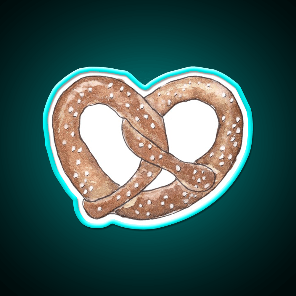 Brezel D Sseldorf Leads Umlaut Blog Snack Food Led Neon Sign Rgb Color - Shineneon