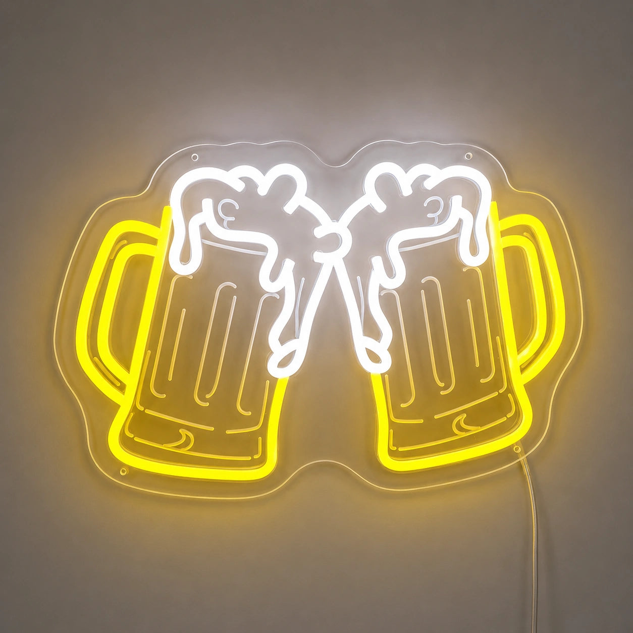 Brick Beer Mugs Neon Sign LED Neon Sign main product image