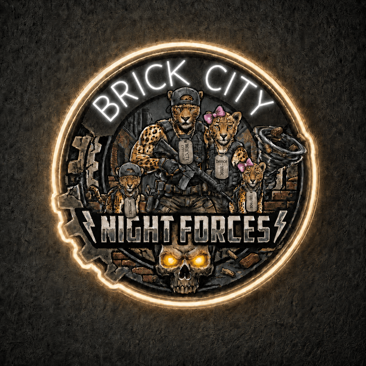 BRICK CITY Custom LED Neon Sign - Shineneon