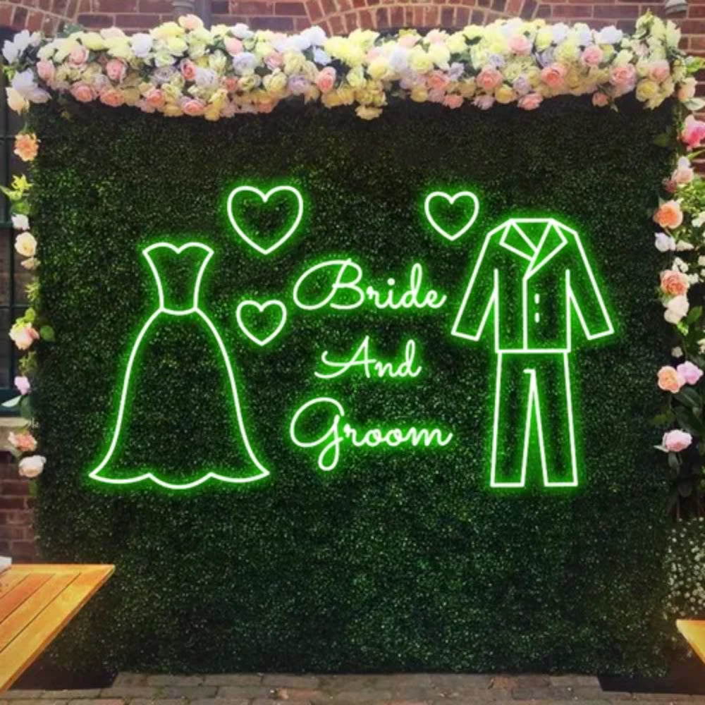 Bride And Groom Led Neon Sign | Shineneon