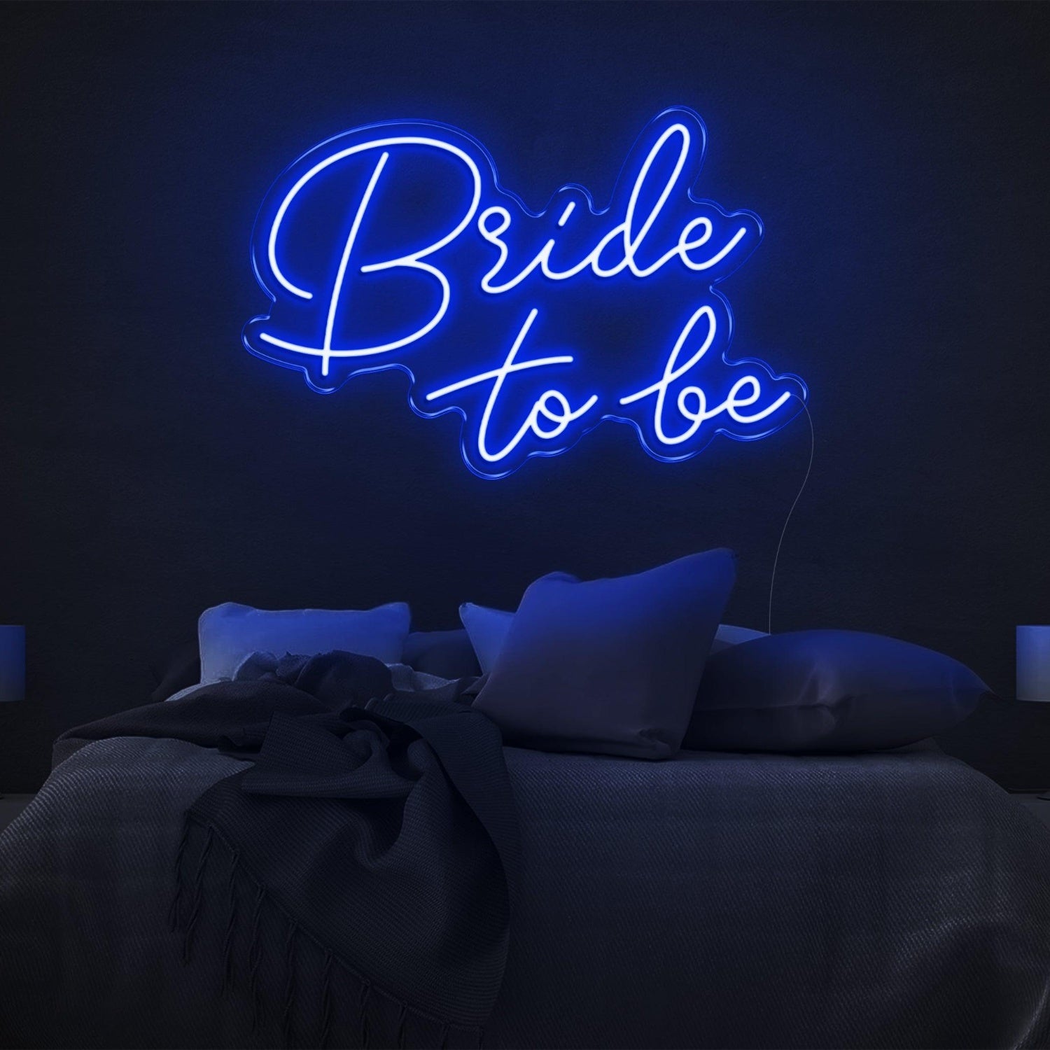 Bride To Be Bright Yellow Led Neon Sign For Bedroom Wedding Decor | Shineneon