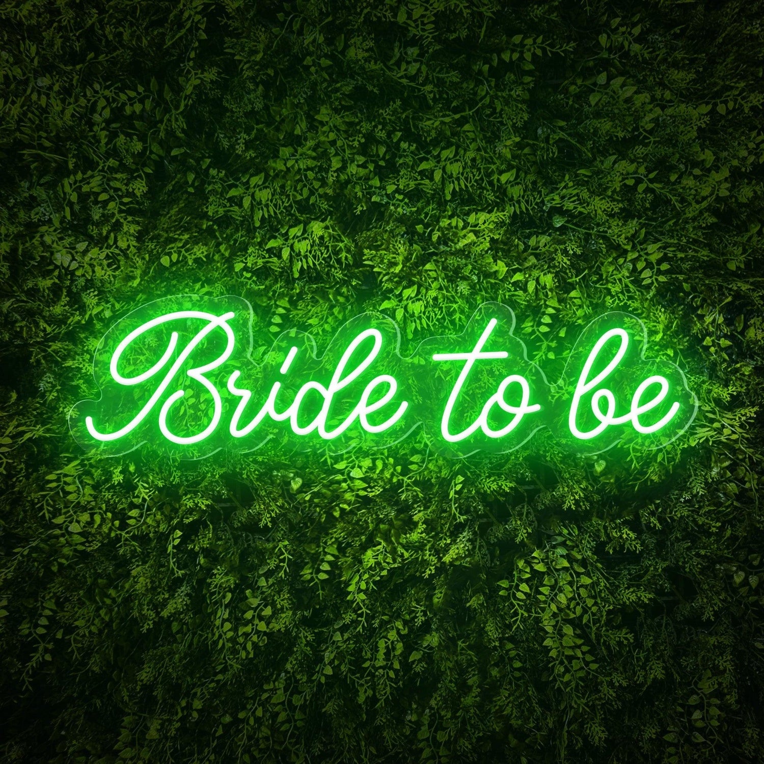 Bride To Be White Elegant Script Led Neon Sign For Wedding Party Decor | Shineneon