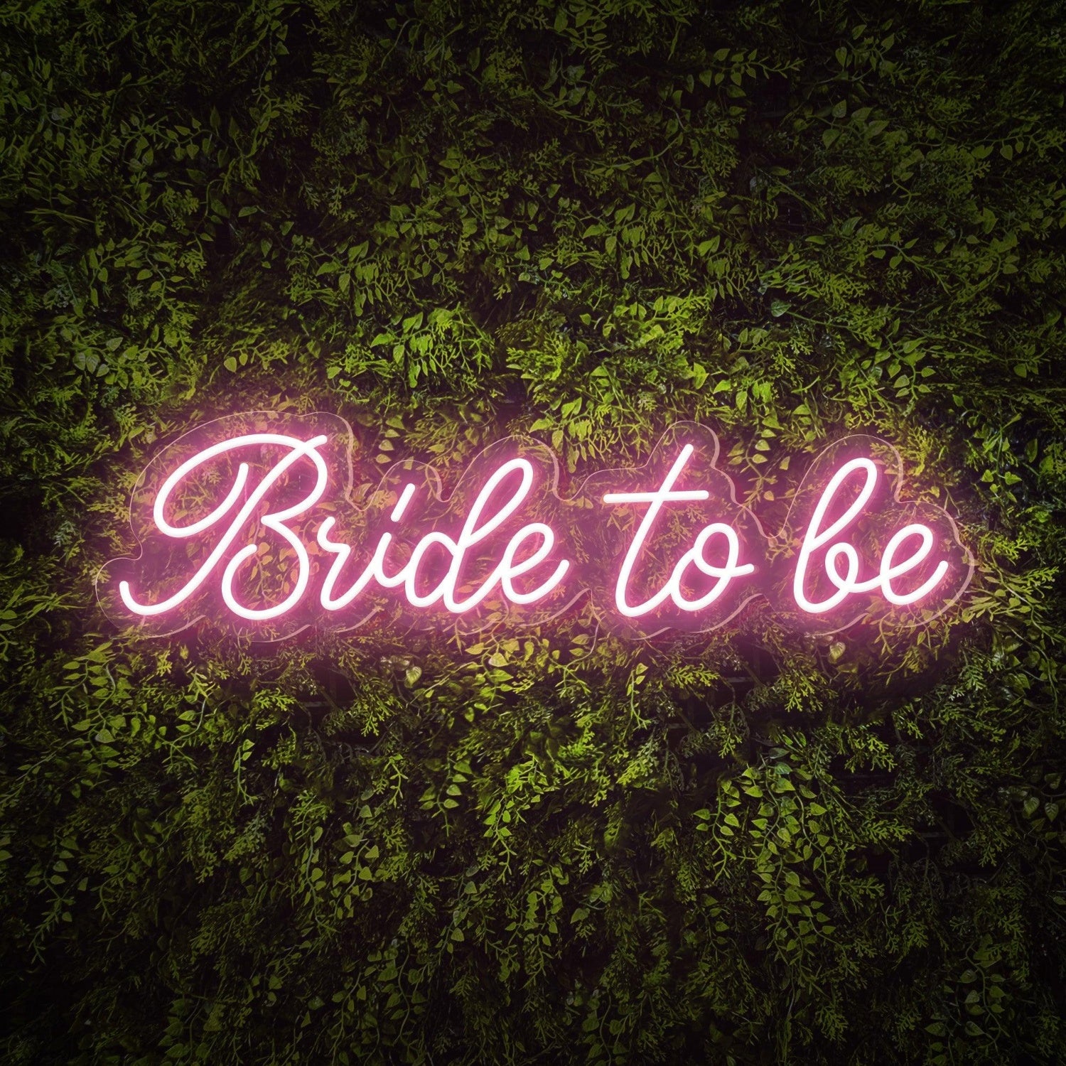 Bride To Be White Elegant Script Led Neon Sign For Wedding Party Decor | Shineneon