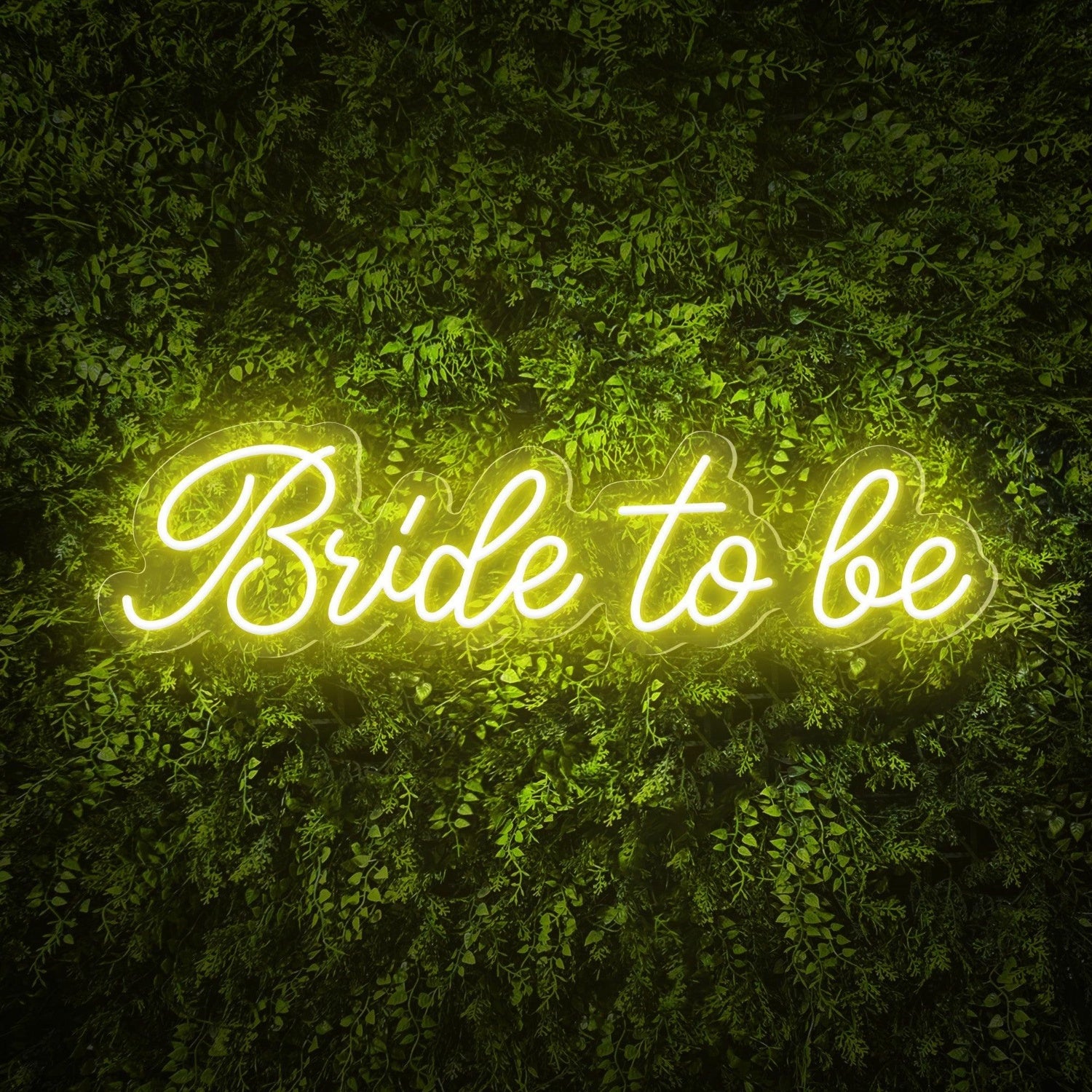 Bride To Be White Elegant Script Led Neon Sign For Wedding Party Decor | Shineneon