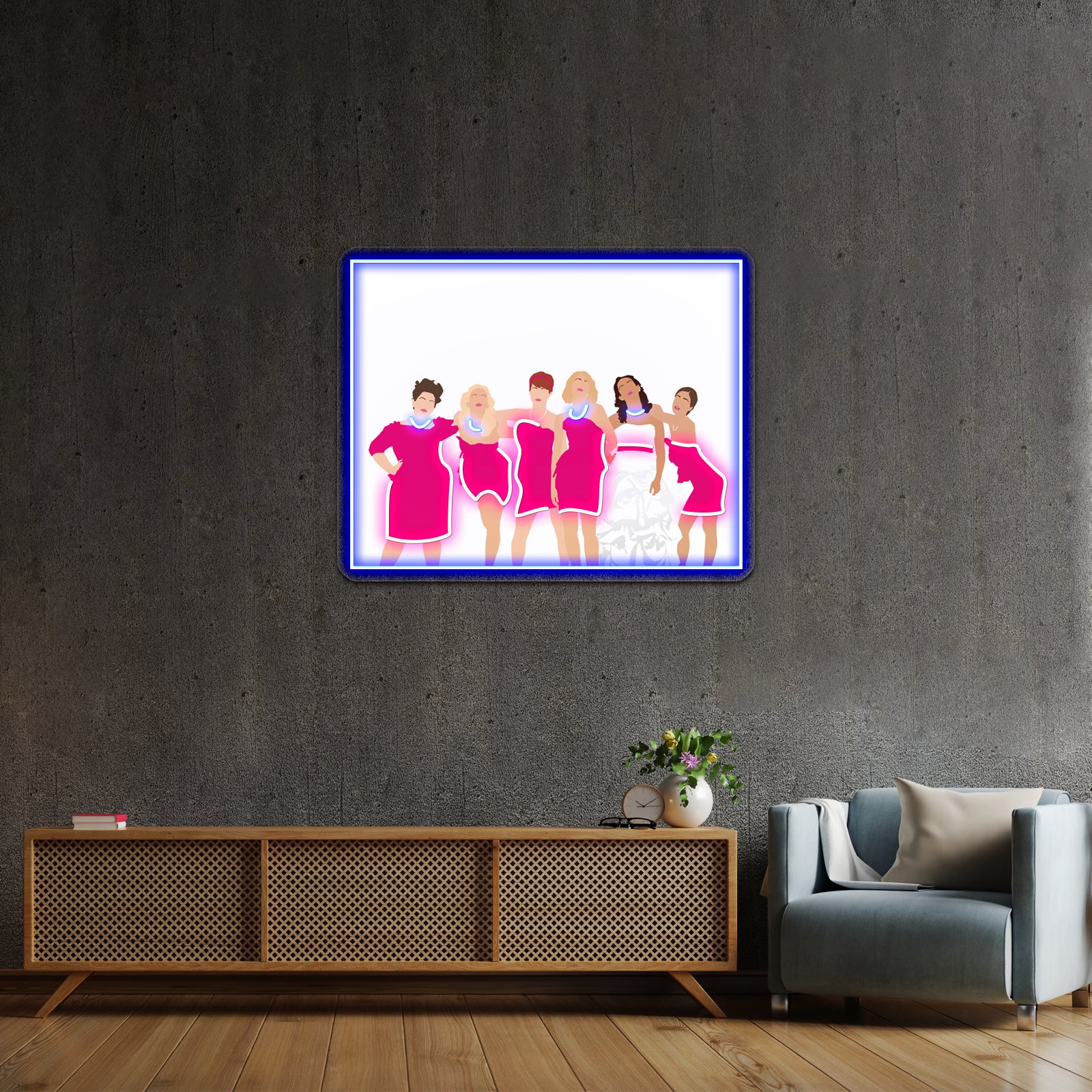 Bridesmaids Artwork Led Neon Sign | Shineneon
