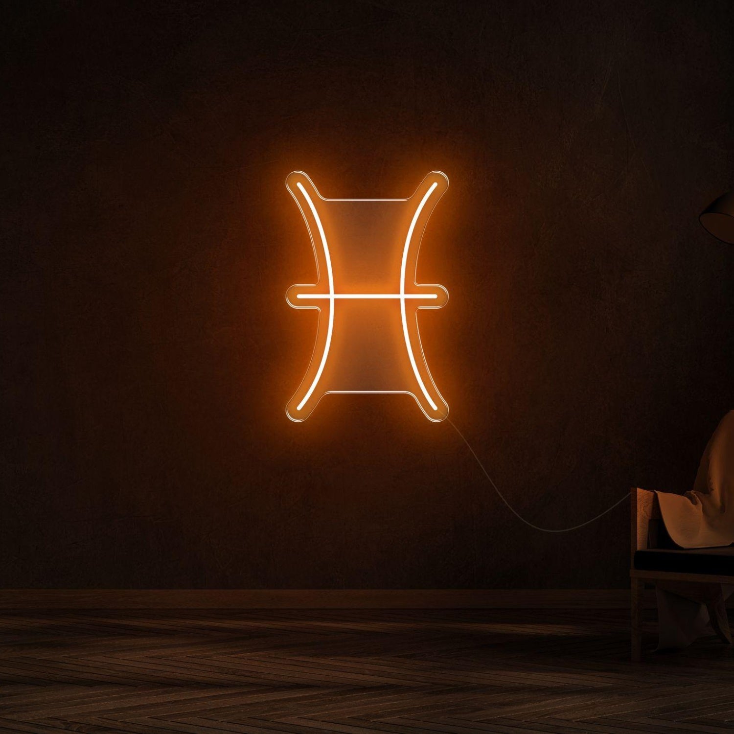 Bright Blue Pisces Zodiac Led Neon Sign For Modern Room Decor | Shineneon