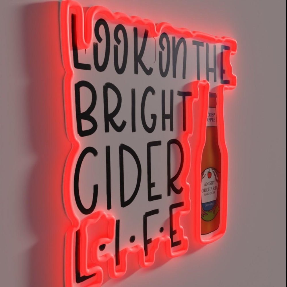 Bright Cider Life Rgb Led Neon Sign - Shineneon