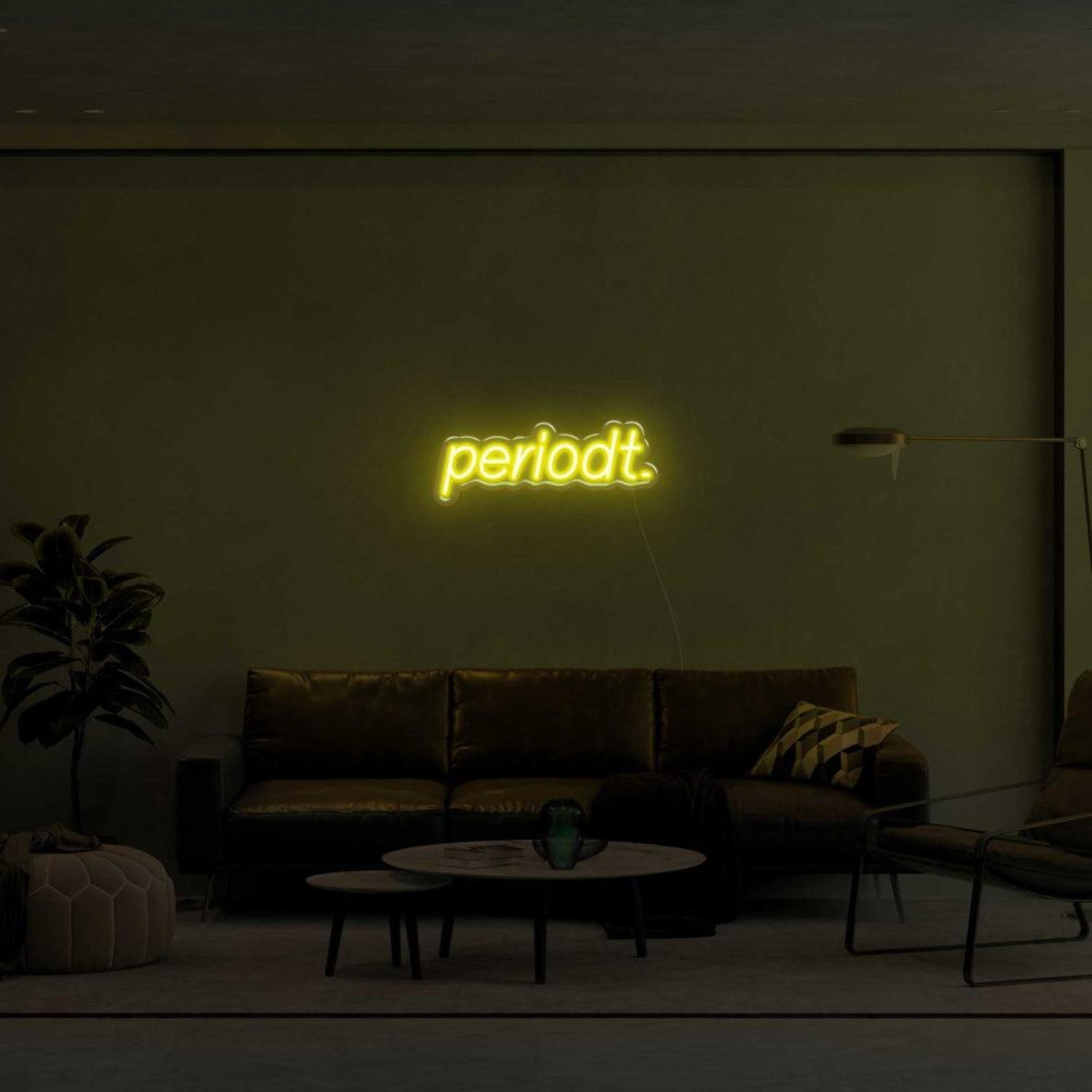Bright Green Periodt Led Neon Sign For Modern Home Decor | Shineneon